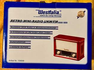 RETRO MINI-RADIO UKW/FM