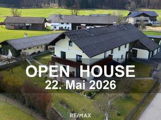 Attraktives Mehrfamilienhaus mit großem Grundstück und Schwimmteich in Feldkirchen bei Mattighofen, 698000 €, Immobilien-Häuser in 5143 Feldkirchen bei Mattighofen