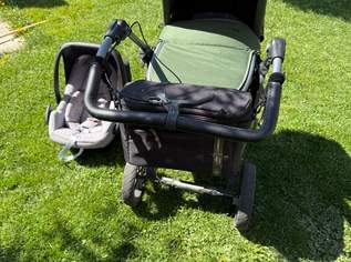 Kinderwagen 2 in 1 plus Maxi Cosi Schale und viel zubehörör