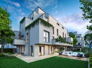 Anlage/Vorsorgewohnung: Klimaaktiv-zertifiziert, ca. 58m2, Garten, niedrige Betriebskosten, hauseigene Tiefgarage!, 366396 €, Immobilien-Wohnungen in 1220 Donaustadt