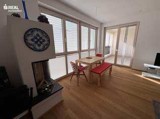 Neuwertige 2-Zimmer-Eigentumswohnung mit Kamin, Loggia und Garage, 420000 €, Immobilien-Wohnungen in 2345 Brunn am Gebirge
