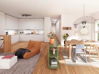 Vorhang auf! Wohnen am oberen Hausfeld - 3 Zimmer Traum (T2.26), 521000 €, Immobilien-Wohnungen in 1220 Donaustadt