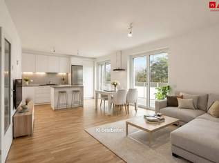 Ruhelage am Bindermichl: Perfekt aufgeteilte 3-Zimmer Wohnung mit 26 m² großem Balkon, 458430 €, Immobilien-Wohnungen in Oberösterreich