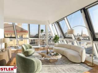 Wunderschöne Maisonettwohnung mit Hofseitiger Terrasse - Nähe Kutschkermarkt, 984850 €, Immobilien-Wohnungen in 1180 Währing