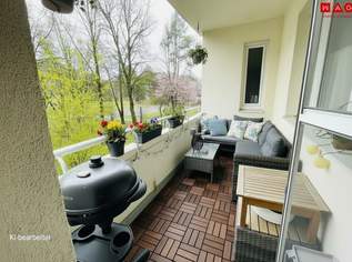 Traumhafte 2-Zimmer Wohnung mit Loggia! Grünes Wohnen in einem der beliebtesten Wohngebiete der Stadt Linz - Bindermichl - Oed!, 737.68 €, Immobilien-Wohnungen in Oberösterreich