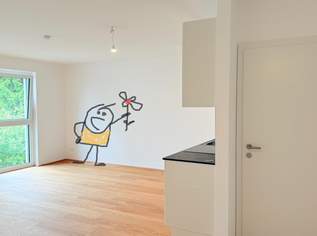 Tolle Wohnung statt Hinterholz, in deckengekühlter Ruhelage ca. 53m2 (weitere 2 Zimmer mit Balkon frei), Stellplatz möglich und erwünscht!!, 962.21 €, Immobilien-Wohnungen in 1220 Donaustadt