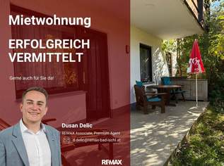 V E R M I E T E T ! Klein, fein & mit großer Terrasse! Voll möblierte Garconniere in Ruhelage, 0 €, Immobilien-Wohnungen in 4820 Bad Ischl