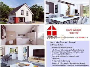 HÄUSER FÜR´S LEBEN IN DER STEIERMARK, BURGENLAND UND KÄRNTEN BEZUGSFERTIG MIT GARAGE!! (Provisionsfrei), 319590 €, Immobilien-Häuser in 7400 Oberwart