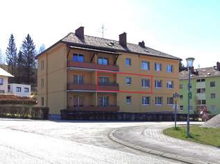 ZU VERMIETEN -Teilmöblierte 52m² Wohnung mit Balkon im 1. Stock, 490 €, Immobilien-Wohnungen in 8623 Aflenz Kurort