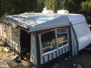 Wohnwagen mit Stockbett plus Vorzelt 