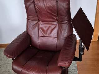 Original STRESSLESS Relax Sessel mit Hocker und Lesepult