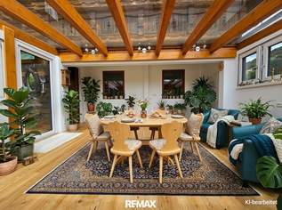 Großzügiges Haus mit 2 Wohneinheiten (möglich) – 242 m², Garten, Sauna & Wintergarten, 399000 €, Immobilien-Häuser in 9565 Ebene Reichenau