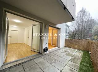 HELLES 2-ZIMMER-APARTMENT MIT GARTENTERRASSE ( BJ 2007 ), 979.99 €, Immobilien-Wohnungen in 1230 Liesing HELLES 2-ZIMMER-APARTMENT MIT GARTENTERRASSE ( BJ 2007 ), 979.99 €, Immobilien-Wohnungen in 1230 Liesing