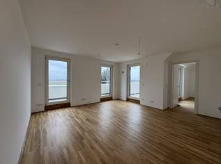 2-Zi Dachgeschoß Erstbezug Wohnung beim Mühlwasser-Klimaanlagen-Fußbodenheizung-2 Terrassen, 1060 €, Immobilien-Wohnungen in 1220 Donaustadt