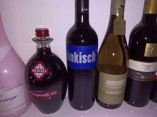 36 Flaschen Sekt, Bier, Weißwein, Rotwein, Hugo, Spritzer, Schlumberger