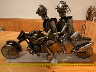 Stahlfigur Motorrad, 35 €, Marktplatz-Antiquitäten, Sammlerobjekte & Kunst in 1220 Donaustadt