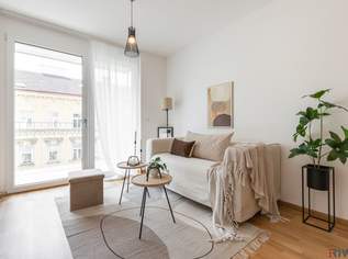 ERSTBEZUG mit ca. 7 m² BALKON | 2-Zimmer Neubau | Fernwärme | TG-Stellplatz optional | Nachhaltiges Wohnbauprojekt, 373400 €, Immobilien-Wohnungen in 1120 Meidling