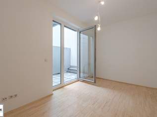 Gemütliche, ruhige 2-Zimmer Neubauwohnung mit Innenhof-Terrasse in beliebter Lage -nähe zur U6 & Mariahilfer Straße!, 1205 €, Immobilien-Wohnungen in 1070 Neubau