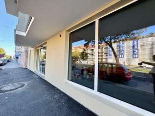 ++ NEUE BUSINESSFLÄCHE ++ mit AUSLAGE im Projekt KARL74, 355000 €, Immobilien-Gewerbeobjekte in 1220 Donaustadt