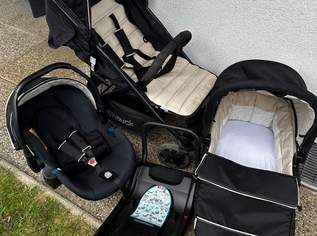 Hauck Kinderwagen Rapid 4 Set inkl. Isofix Station, 75 €, Kindersachen-Sicherheit & Transport in 4271 Sankt Oswald bei Freistadt