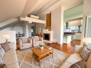 1190! 4 Zimmer Dachgeschoss Maisonette mit herrlichem Weitblick über Wien- Nähe Türkenschanzpark, 3900.72 €, Immobilien-Wohnungen in 1190 Döbling