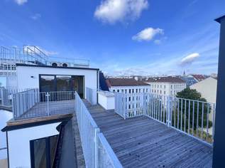 Einzigartige Dachgeschoss-Maisonette mit 3 Terrassen & Fernblick- klimatisiert | ERSTBEZUG, 990000 €, Immobilien-Wohnungen in 1150 Rudolfsheim-Fünfhaus