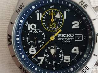 Uhr Seiko Chronograph , 270 €, Marktplatz-Sammlungen & Haushaltsauflösungen in 3593 Gemeinde Pölla