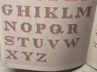 Kreuzstichmuster, Elisabeth Schneider