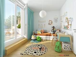 STADT KÜSST LAND - Neu errichtete Reihenhäuser - 4-5 Zimmer, Eigengarten, Terrasse, Photovoltaik, Wärmepumpe und KFZ-Stellplatz am ländlichen Stadtrand, 645900 €, Immobilien-Häuser in 1210 Floridsdorf