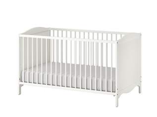 NEUWERTIG - IKEA SMÅGÖRA - Babybett 70x140 cm - Weiß