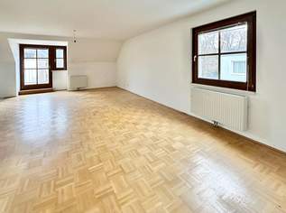 Dachgeschoßwohnung mit Terrasse, Wald dahinter, Garage, 169000 €, Immobilien-Wohnungen in 1230 Liesing