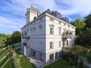 Wohnen wie Carl Freiherr Seutter in seiner Sommerresidenz | Wohnung mit ca. 139m², 4 Zimmern & 4,40 m Raumhöhe | Balkon geplant + Gartenoption & Parkplatz | sanierungsbedürftig, 950000 €, Immobilien-Wohnungen in 1130 Hietzing