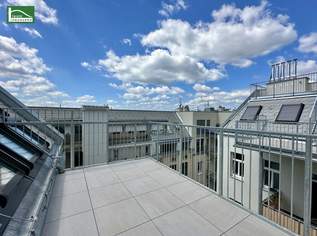 Moderne 2-Zimmer Dachgeschosswohnung mit Klimaanlage, Einbauküche und Terrasse - ab 15.04. beziehbar!, 1333.63 €, Immobilien-Wohnungen in 1150 Rudolfsheim-Fünfhaus