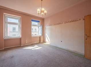 ++NEU++ 1,5-Zimmer Altbau-Wohnung (sanierungsbedürftig), viel Umbaupotenzial, 128900 €, Immobilien-Wohnungen in 1100 Favoriten