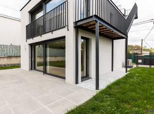 MINI VILLA AM HACKENBERG MIT CA. 37m² DACHTERRASSE UND IMPOSANTEM WEITBLICK AUF DIE CITY - EIGENGRUND IM KLEINGARTEN - GANZJÄHRIG BEWOHNBAR, 849000 €, Immobilien-Häuser in 1190 Döbling