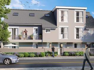 Wohnen im Grünen in Breitenlee nahe dem Paischerwasser - Erstbezugs -Reihenhäuser, 441502 €, Immobilien-Häuser in 1220 Donaustadt