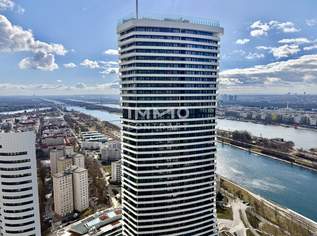 DC2: Hochhaus-Studio mit Weitblick - U1 Donauinsel, 1200 €, Immobilien-Wohnungen in 1220 Donaustadt