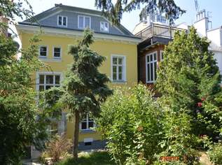 Schöne 4,5 Zimmer Altbau-Villenetage mit Gartennutzung und kleinem KFZ-Stellplatz, 3290 €, Immobilien-Wohnungen in 1180 Währing
