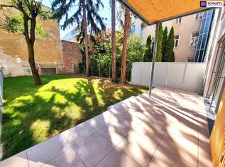 Rarität! Altbau-Feeling + Gartenparadies + Zukunftsenergie! Hochwertig sanierte 3-Zimmer-Wohnung mit Terrasse, Garten und Erdwärme! Familienparadies mit jeder Menge Lebensqualität!, 795000 €, Immobilien-Wohnungen in 1140 Penzing