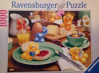 PUZZLE 1000 Teile   -   GELINI BEIM FRÜHSTÜCK   -   v. Ravensburger, 34 €, Kindersachen-Spielzeug in 1210 Floridsdorf