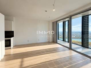 DC2 Tower: SKY RESIDENCES 45. Etage inkl. Sonnenuntergang, 1850 €, Immobilien-Wohnungen in 1220 Donaustadt