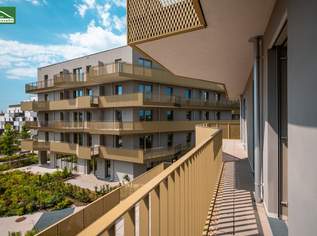 Entspannen im "grünen Hirschfeld - naturnah wohnen" - Hervorragende Ausstattung , grandioser Grundriss, provisionsfreier Erstbezug, 432000 €, Immobilien-Wohnungen in 1210 Floridsdorf