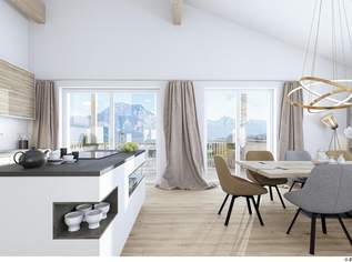 GANZ OBEN! Penthouse mit atemberaubendem Ausblick, 1125000 €, Immobilien-Wohnungen in 4813 Altmünster