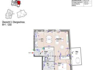 Ein Viertel Grün - Provisionsfreie 2-Zimmer-Wohnung mit großem Ost-Balkon, 263300 €, Immobilien-Wohnungen in Niederösterreich