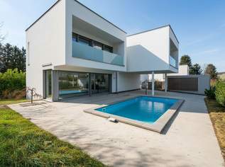 Erstbezug! Moderne Architekten-Villa mit Pool in Tulbing, 635000 €, Immobilien-Häuser in 3434 Gemeinde Tulbing