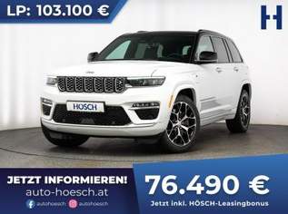 Grand Cherokee 4xe PHEV Summit Reserve HIGH-END VOLLAUSSTATTUNG, 79990 €, Auto & Fahrrad-Autos in 4061 Pasching Grand Cherokee 4xe PHEV Summit Reserve HIGH-END VOLLAUSSTATTUNG, 79990 €, Auto & Fahrrad-Autos in 4061 Pasching