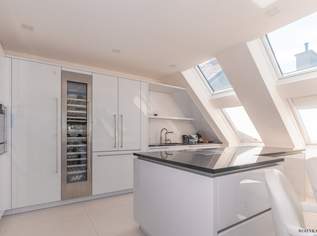 Exklusive Luxus-Dachgeschosswohnung mit ca. 60 m² Dachterrasse | voll möbliert | Smart Home | Garage | 1180 Wien, 2200000 €, Immobilien-Wohnungen in 1180 Währing