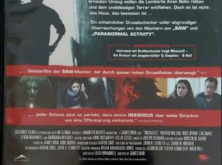 Insidious DVD Nicht das Haus ist besessen ... Insidious DVD Nicht das Haus ist besessen ...