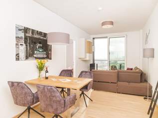 TrIIIple Tower – Stilvolle möblierte 2-Zimmer-Balkonwohnung, 1699.15 €, Immobilien-Wohnungen in 1030 Landstraße