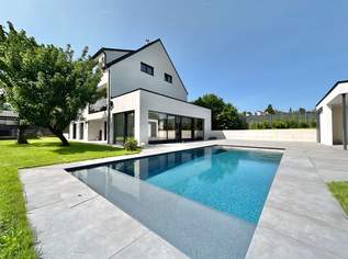 Villa mit Chic und Charme zwischen Himmel und Wien und mit Lift I Skylineblick auf Wien I Salzwasserpool I Designerküche I, 2248000 €, Immobilien-Häuser in 2345 Brunn am Gebirge Villa mit Chic und Charme zwischen Himmel und Wien und mit Lift I Skylineblick auf Wien I Salzwasserpool I Designerküche I, 2248000 €, Immobilien-Häuser in 2345 Brunn am Gebirge